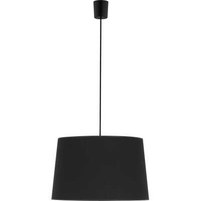 TK Maja taklampa - svart tyg och svart plast