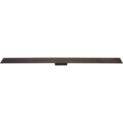 TK Navi Long LED vägglampa - brun metall