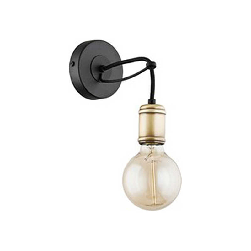 TK Qualle vägglampa - svart metall TK Qualle vägglampa - svart metall