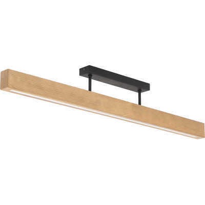 TK Teo LED taklampa 960 - naturligt trä och svart metall