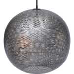 TRADEMARK LIVING Moonlight rund taklampa - järn med klarlack