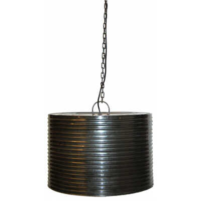 TRADEMARK LIVING taklampa - mörk zink