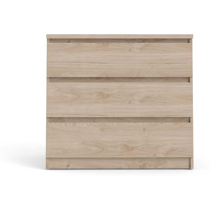 TVILUM Naia Kommode, m. 3 lådor - Jackson Hickory naturspånskiva TVILUM Naia Kommode, m. 3 lådor - Jackson Hickory naturspånskiva