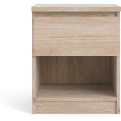 TVILUM Naia natbord, m. 1 fack och 1 låda - Jackson Hickory naturspånskiva