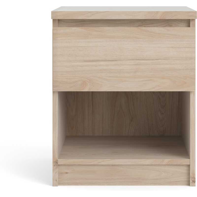 TVILUM Naia natbord, m. 1 fack och 1 låda - Jackson Hickory naturspånskiva TVILUM Naia natbord, m. 1 fack och 1 låda - Jackson Hickory naturspånskiva