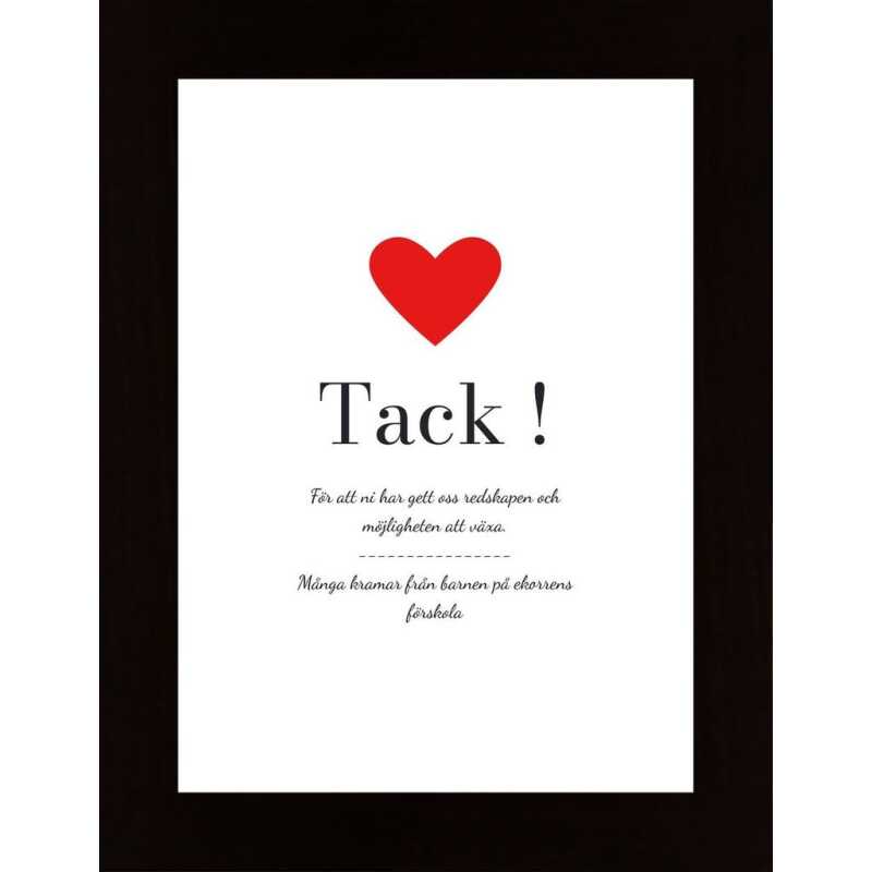 Tack Till Personal Poster Tack Till Personal Poster