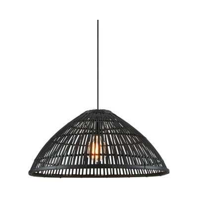 Taklampa Capello 58 cm Svart