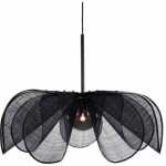 Taklampa Styrka 75 cm Svart/Smoke