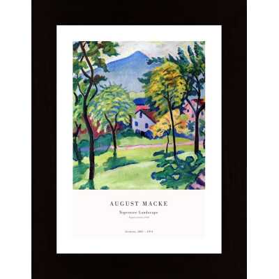 Tegernsee Landscape Poster