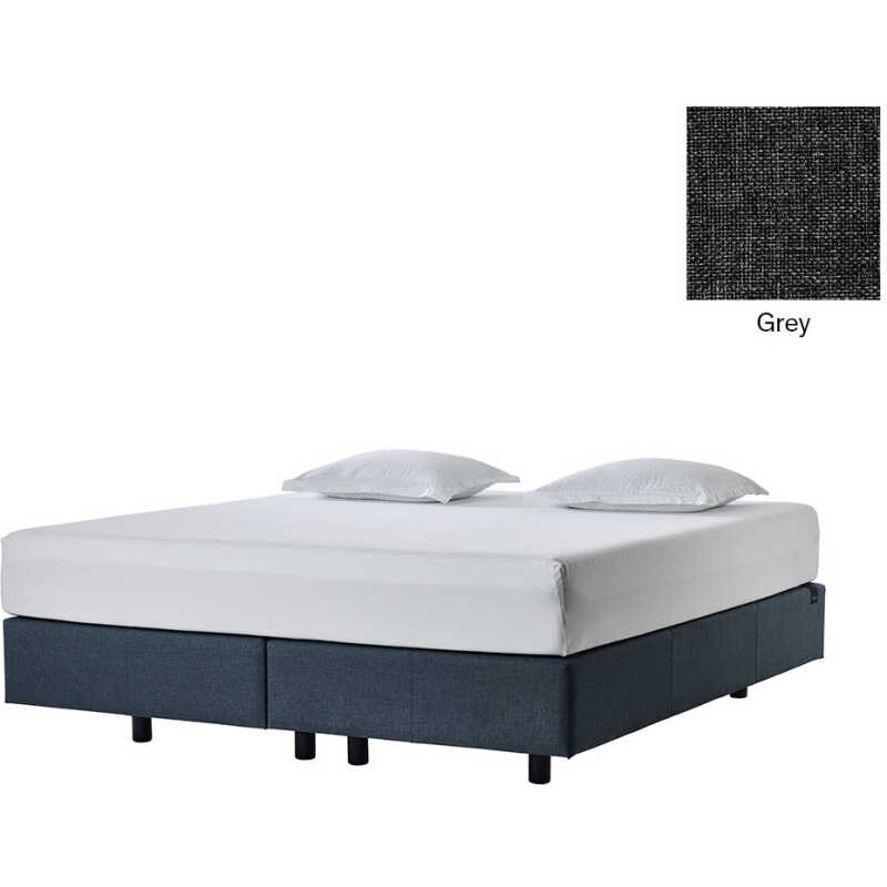 Tempur Spring Box Pro Luxe Kontinentalsäng 140x200 Grå