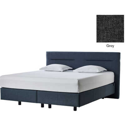 Tempur Spring Box Pro Luxe Kontinentalsäng 140x200 Grå