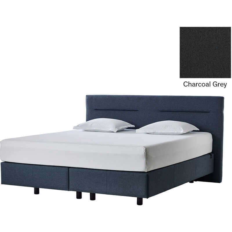 Tempur Spring Box Pro Luxe Kontinentalsäng 160x200 Svart
