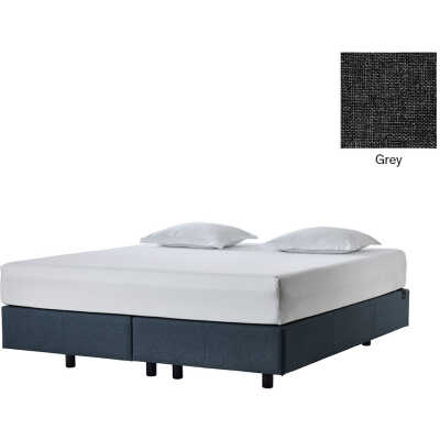 Tempur Spring Box Pro Luxe Kontinentalsäng 180x200 Grå