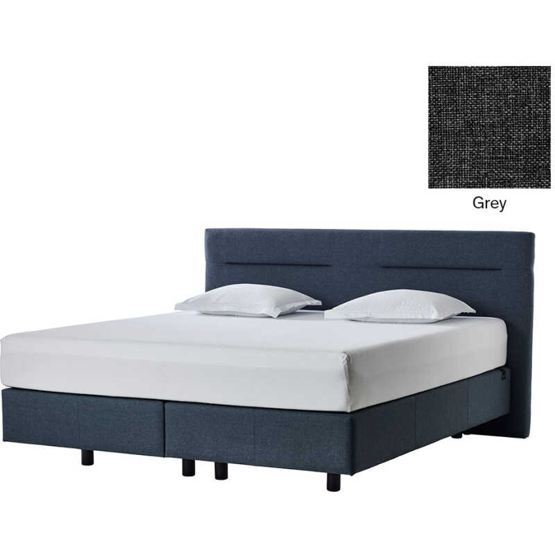 Tempur Spring Box Pro Luxe Kontinentalsäng 180x200 Grå Tempur Spring Box Pro Luxe Kontinentalsäng 180x200 Grå