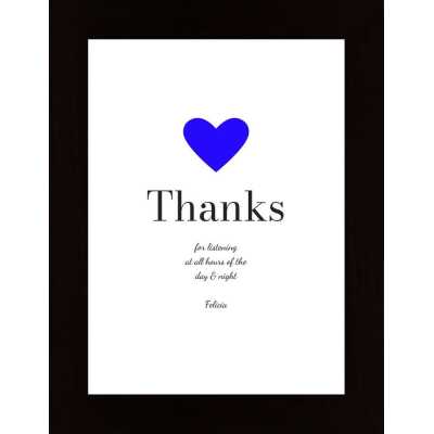 Thanks For Listening... Poster