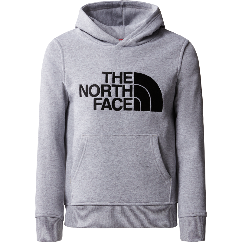 The North Face Boys' Drew Peak Pullover Hoodie TNF Light Grey Heather