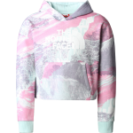 The North Face Girls' Drew Peak Light Hoodie Super Pink Girls Print