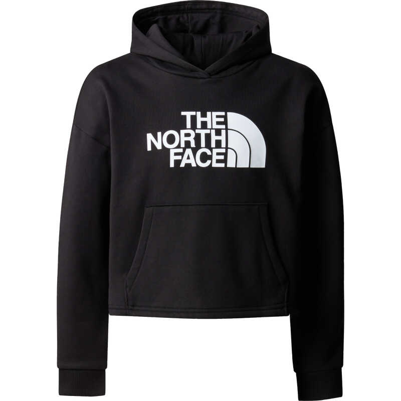 The North Face Girls' Light Drew Peak Hoodie TNF Black The North Face Girls' Light Drew Peak Hoodie TNF Black