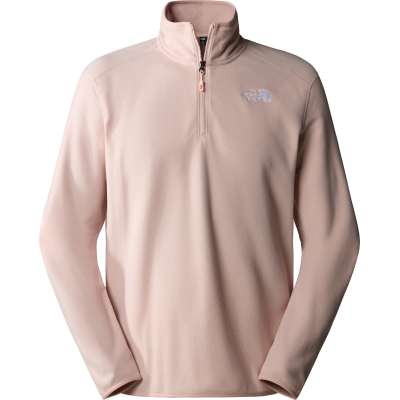 The North Face Men's 100 Glacier 1/4 Zip Fleece TNF Medium Grey Heather