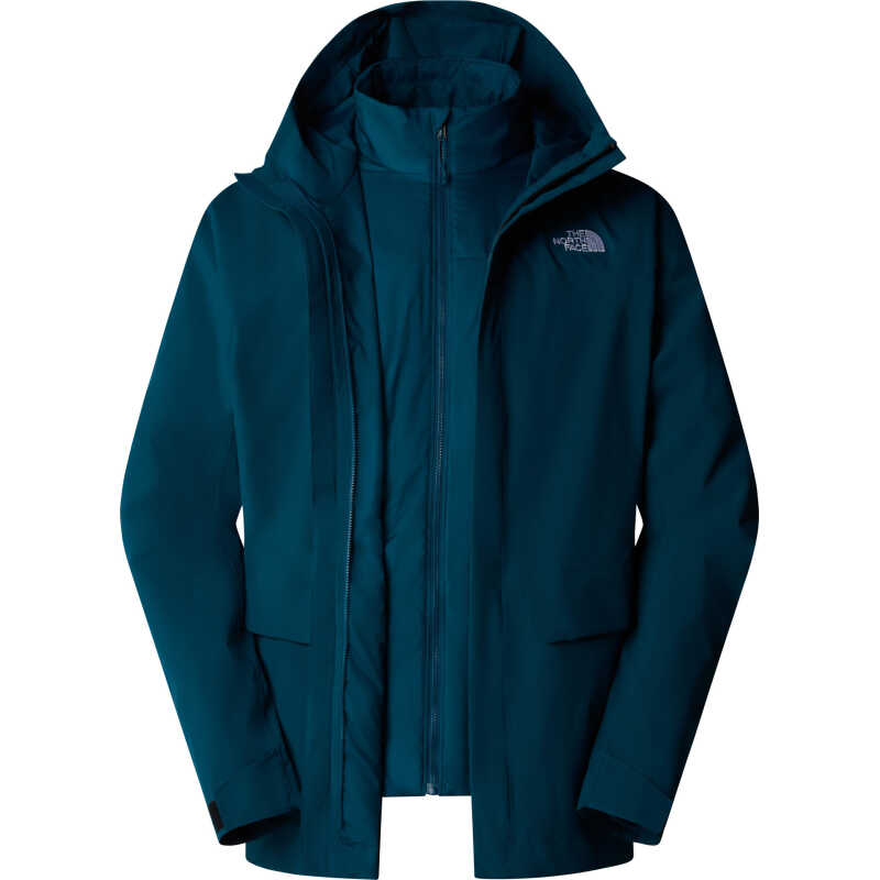 The North Face Men's DryVent Mono Triclimate 3-in-1 Parka Midnight Petrol