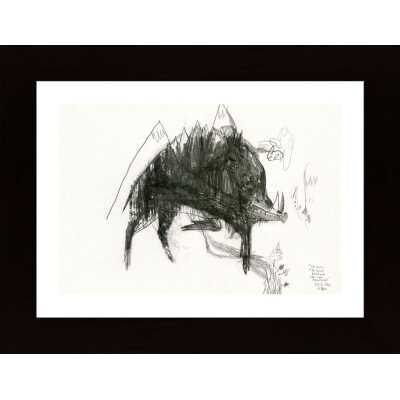 The Wild Boar The River And The Two Mountains Poster