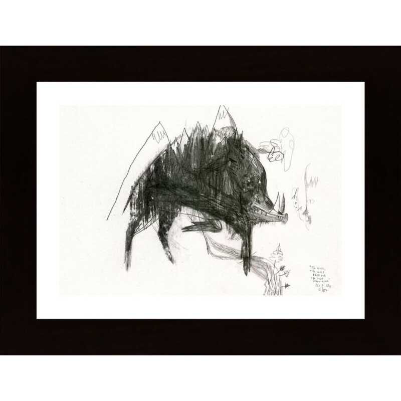 The Wild Boar The River And The Two Mountains Poster