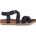 Timberland Women's Malibu Waves Ankle Strap Sandal Jet Black