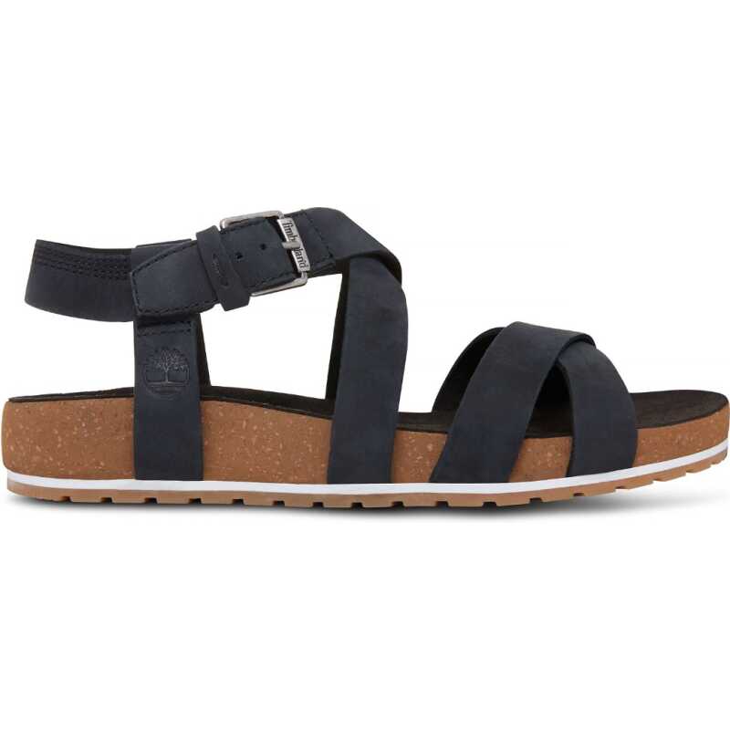 Timberland Women's Malibu Waves Ankle Strap Sandal Jet Black Timberland Women's Malibu Waves Ankle Strap Sandal Jet Black