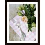 Tulip Bouquet With Forks Poster