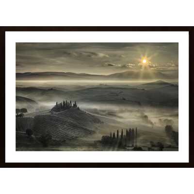 Tuscan Morning Poster