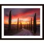 Tuscany Sunset Poster