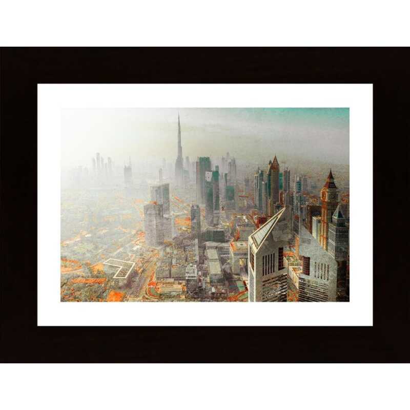 Twin Tower Dubai Poster