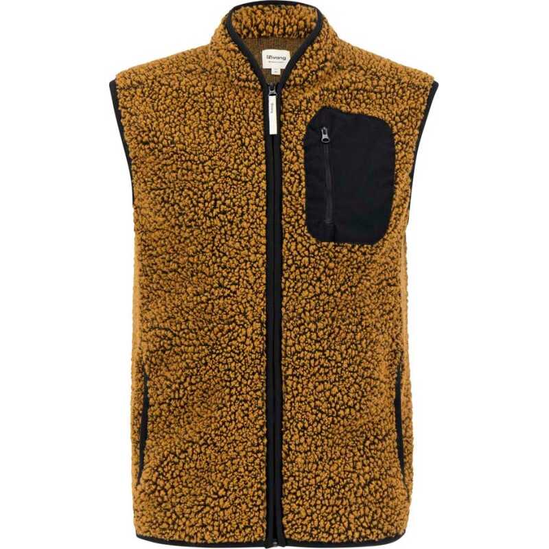 Ulvang Unisex Re Orbit Vest Wool Pile Cathay Spice