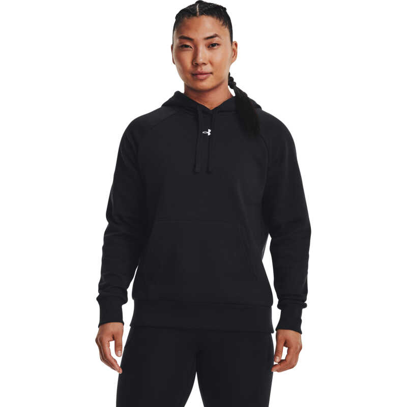 Under Armour Women's UA Rival Fleece Hoodie Black