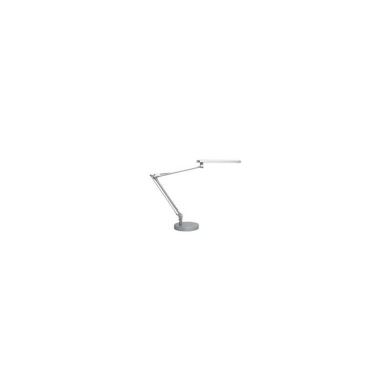 Unilux Mambo - Skrivbordslampa - LED-glödlampa - klass A+ - 4000 K - metallgrå