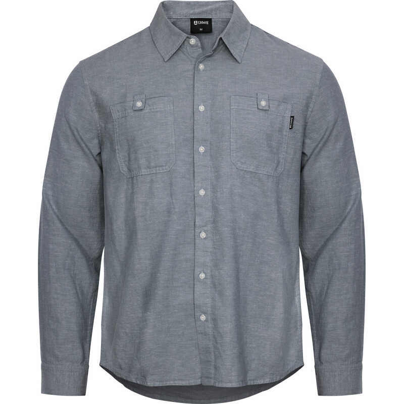 Urberg Men's Hemp LS Shirt Midnight Navy Urberg Men's Hemp LS Shirt Midnight Navy