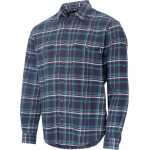 Urberg Men's Trollstein LS Flannel Shirt Blue Nights