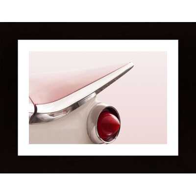 Us Classic Car 1959 Electra Tail Fin Abstract Poster