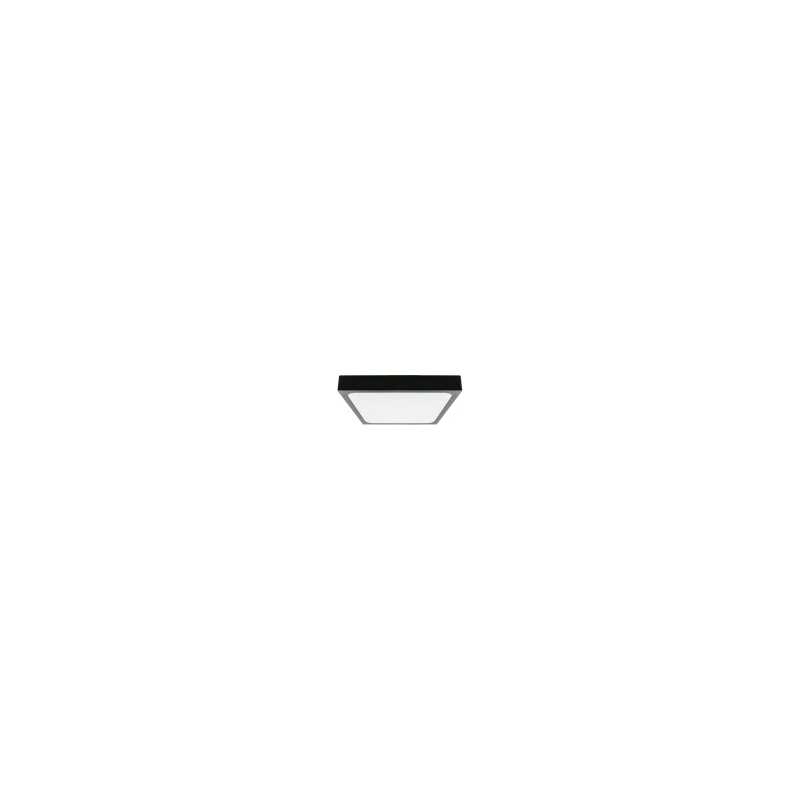 V-TAC Plafond LED-taklampa Square 24W 42cm med rörelsesensor V-TAC Black VT-8624S neutral