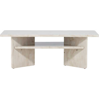 VENTURE DESIGN Ålesund Soffbord 120*60 - Marmorlook /
