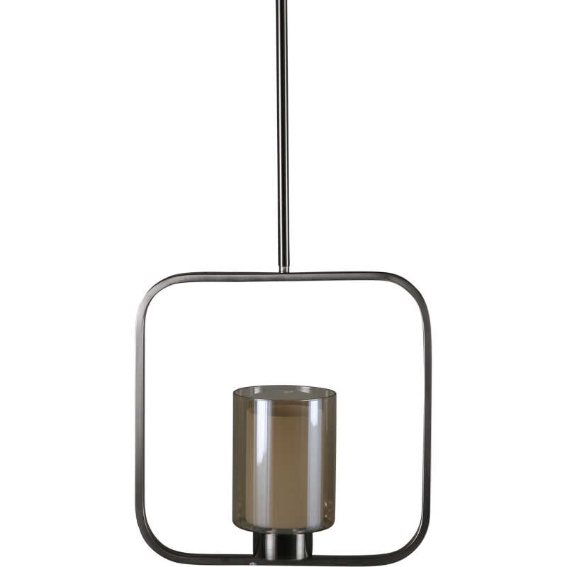 VENTURE DESIGN Aludra Taklampa - Glas och Silverjärn