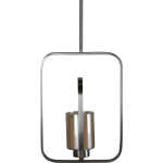 VENTURE DESIGN Aludra Taklampa - Glas och Silverjärn