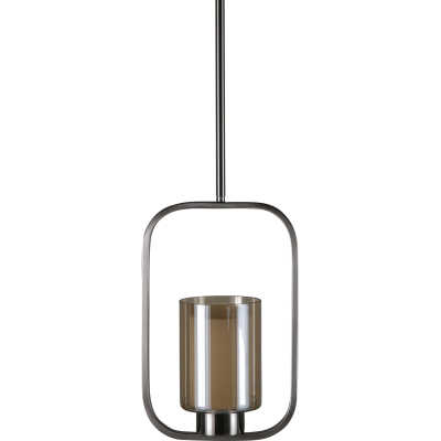 VENTURE DESIGN Aludra Taklampa - Glas och Silverjärn