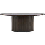 VENTURE DESIGN Bianca Soffbord Bianca Ovalt Soffbord - / Mocca
