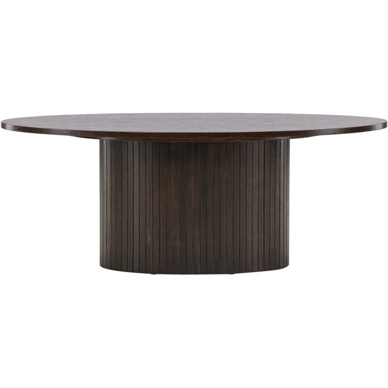 VENTURE DESIGN Bianca Soffbord Bianca Ovalt Soffbord - / Mocca VENTURE DESIGN Bianca Soffbord Bianca Ovalt Soffbord - / Mocca