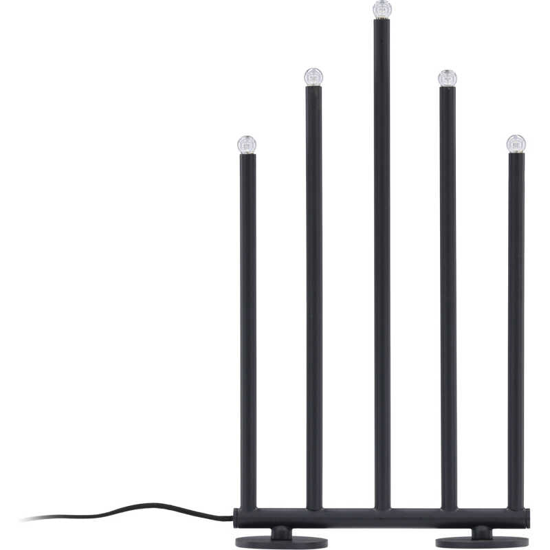 VENTURE DESIGN Björnfjället Ljusstake 40cm - Matt Svart Dimmer /