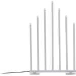 VENTURE DESIGN Björnfjället Ljusstake 50cm - Matt Silver Dimmer /