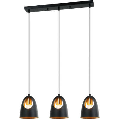VENTURE DESIGN Elda taklampa - koppar och svart järn