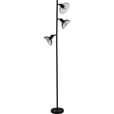 VENTURE DESIGN Elsa golvlampa - svart järn