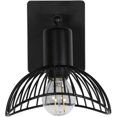 VENTURE DESIGN Elsa vägglampa - svart järn